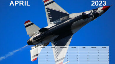 Fast Jets Calendar - April 2023