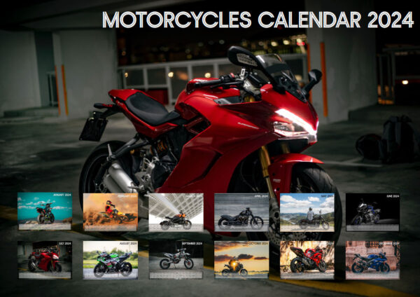 Motorcycles Calendar 2024