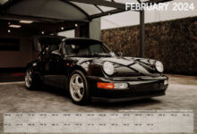 Fast Cars Calendar - Free to Print - February 2024