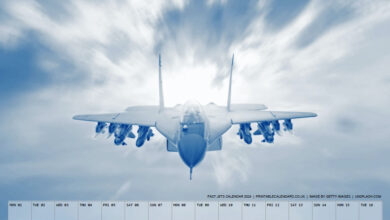 Fast Jets Calendar - April 2024